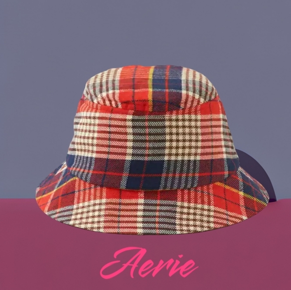 NWT - Aerie Plaid Bucket Hat - Picture 4 of 4